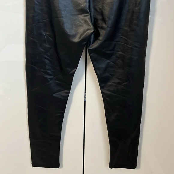 Vegan Leather Leggings High Waist NWOT, Size L - Picture 7 of 9